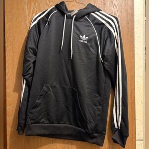 Adidas Black and White Sweatshirt Hoodie